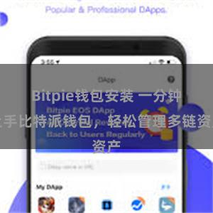 Bitpie钱包安装 一分钟上手比特派钱包，轻松管理多链资产