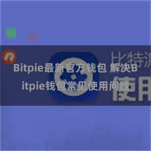 Bitpie最新官方钱包 解决Bitpie钱包常见使用问题