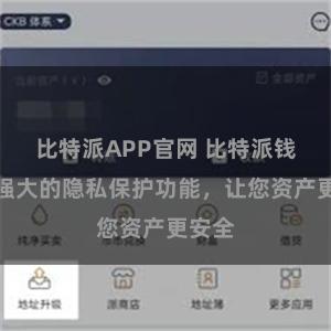 比特派APP官网 比特派钱包：强大的隐私保护功能，让您资产更安全