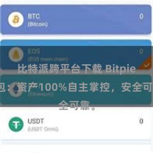 比特派跨平台下载 Bitpie钱包：资产100%自主掌控，安全可靠。