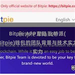 Bitpie APP直链 比特派(Bitpie)钱包的团队背景与技术实力