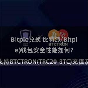 Bitpie兑换 比特派(Bitpie)钱包安全性能如何？