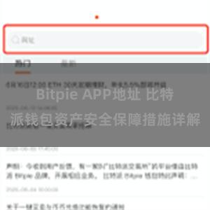 Bitpie APP地址 比特派钱包资产安全保障措施详解