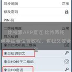 比特派APP直连 比特派钱包手续费设置教程，省钱又安全