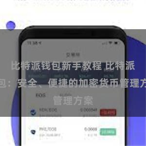 比特派钱包新手教程 比特派钱包：安全、便捷的加密货币管理方案