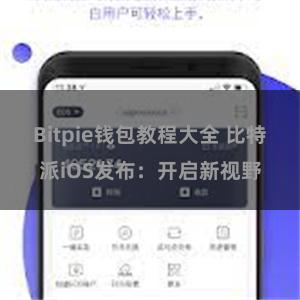 Bitpie钱包教程大全 比特派iOS发布：开启新视野