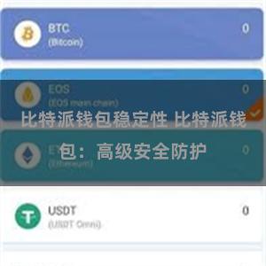 比特派钱包稳定性 比特派钱包：高级安全防护