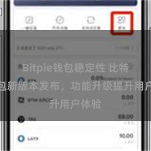 Bitpie钱包稳定性 比特派钱包新版本发布，功能升级提升用户体验
