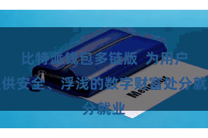 比特派钱包多链版  为用户提供安全、浮浅的数字财富处分就业
